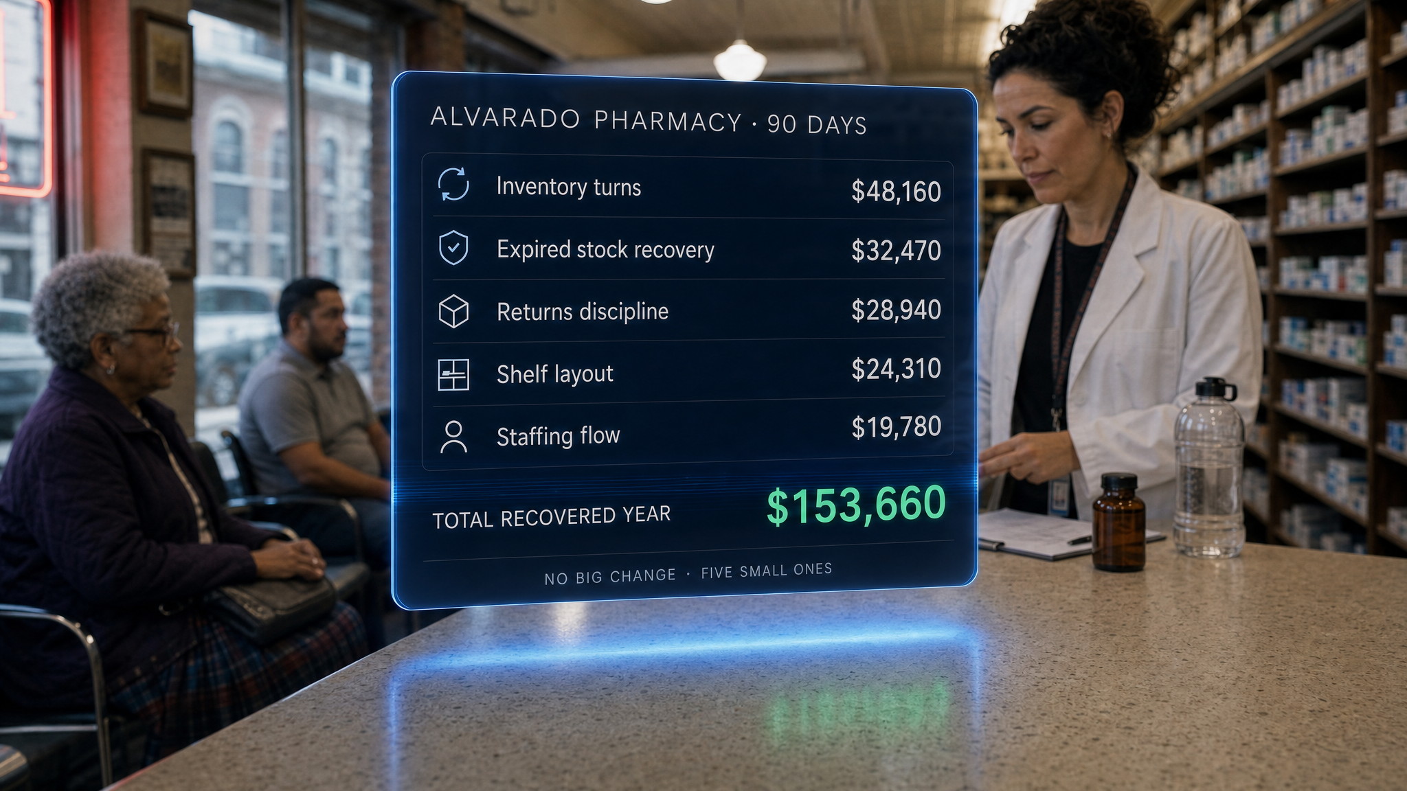 The Numbers — small fixes, compounded
