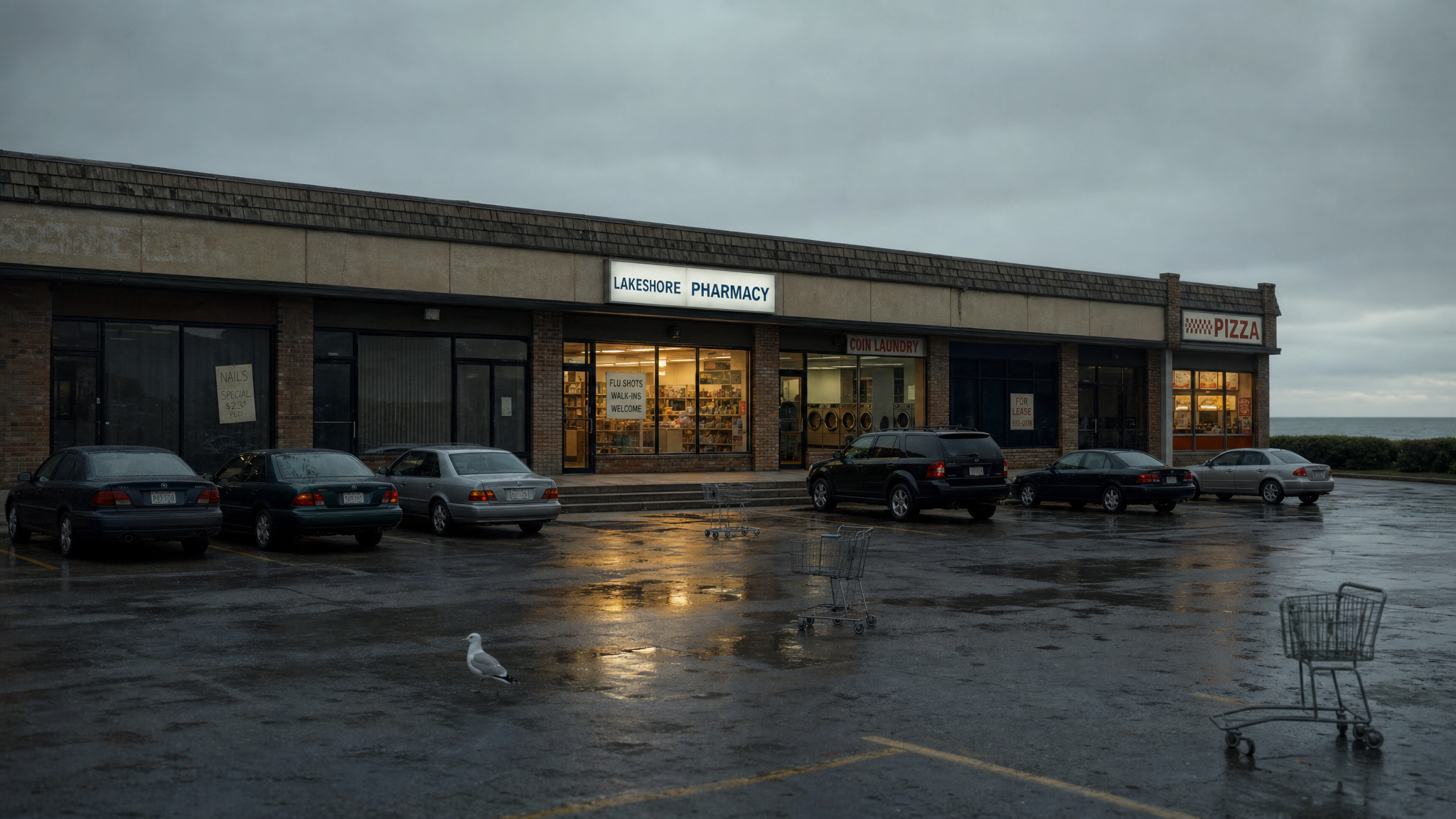 Lakeshore — the strip-mall pharmacy